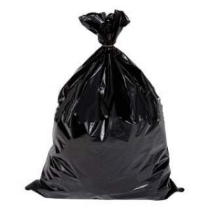 Afvalzakken HDPE zwart 45016