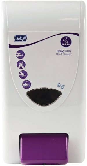 Deb Skin Care zeepdispenser wit paars