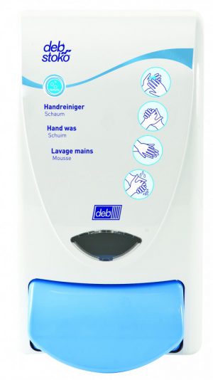 Dispenser Cleanse Washroom handdesinfectie lichtblauw 449704