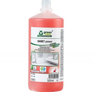 Greencare SANET power sanitairreiniger 6x 325 mL (incl. Foam head)